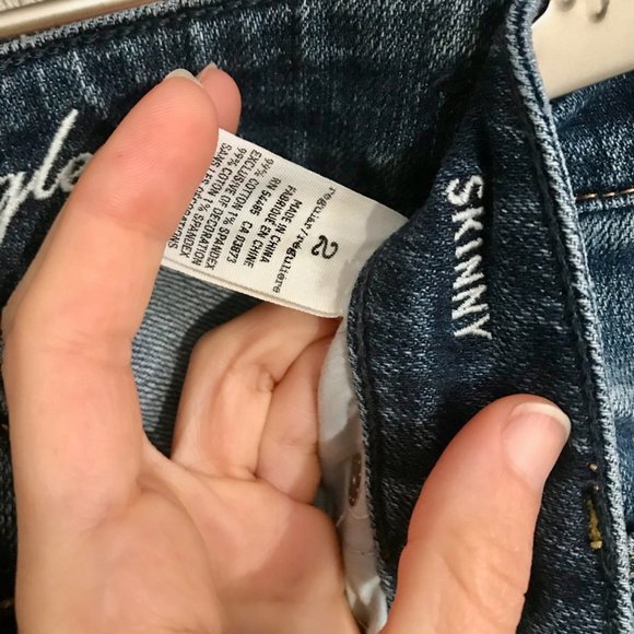 AE mended&patched Lo-rise jeans, 2 - Picture 14 of 14